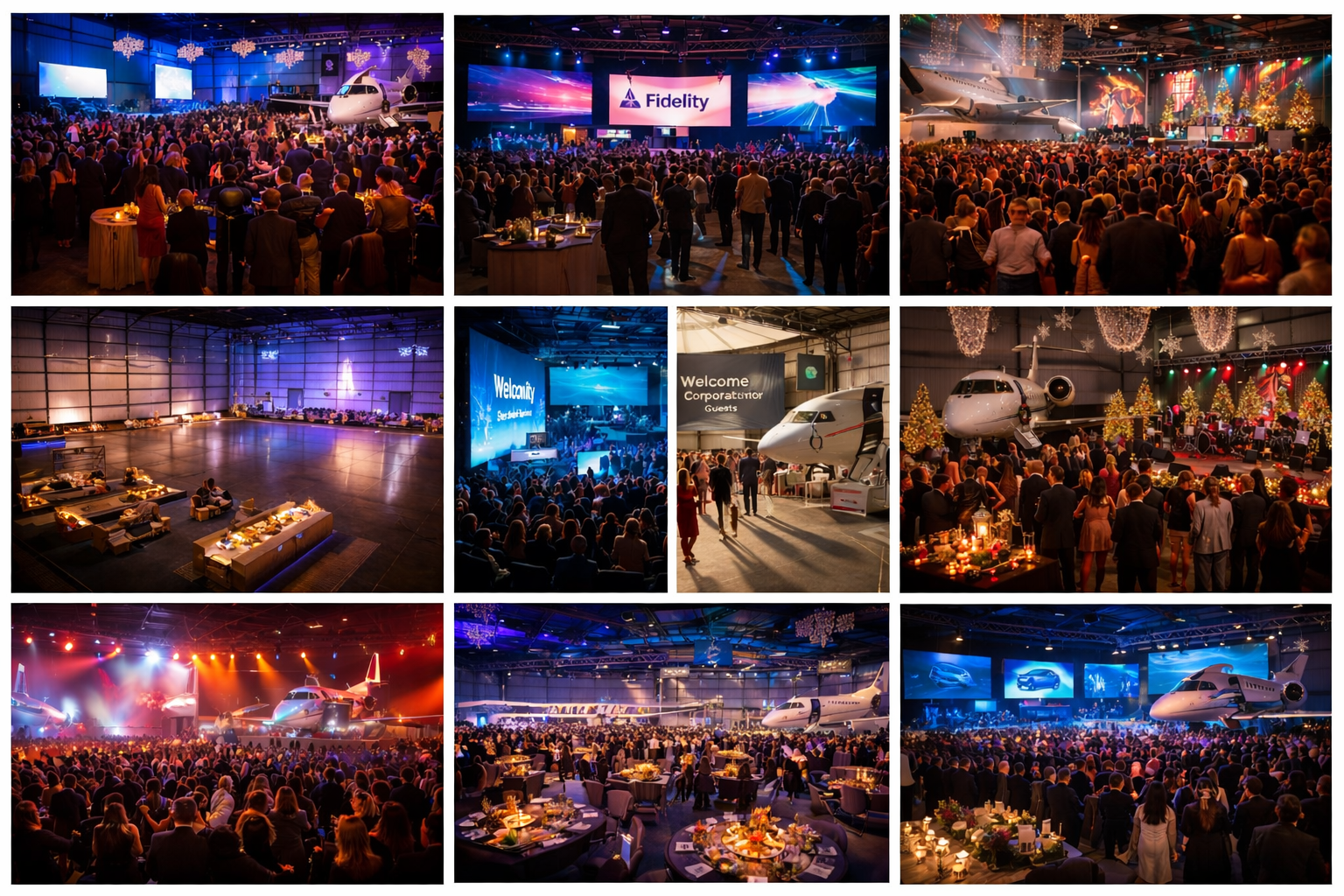 Staging Opportunities in Blank Slate Venues for Large Corporate Events