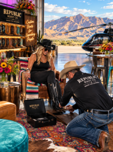 For the mountain-view images, add: Arizona mountain views, Scottsdale mountain backdrop, desert mountain event, open hangar event, Arizona aviation experience, Sonoran Desert event.
